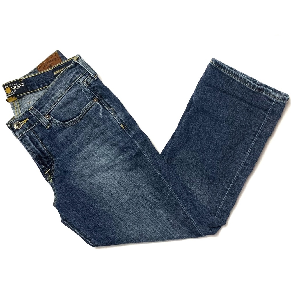 Women’s Lucky Brand Sweet n Low Crop Dark Blue Jeans Size 6/28